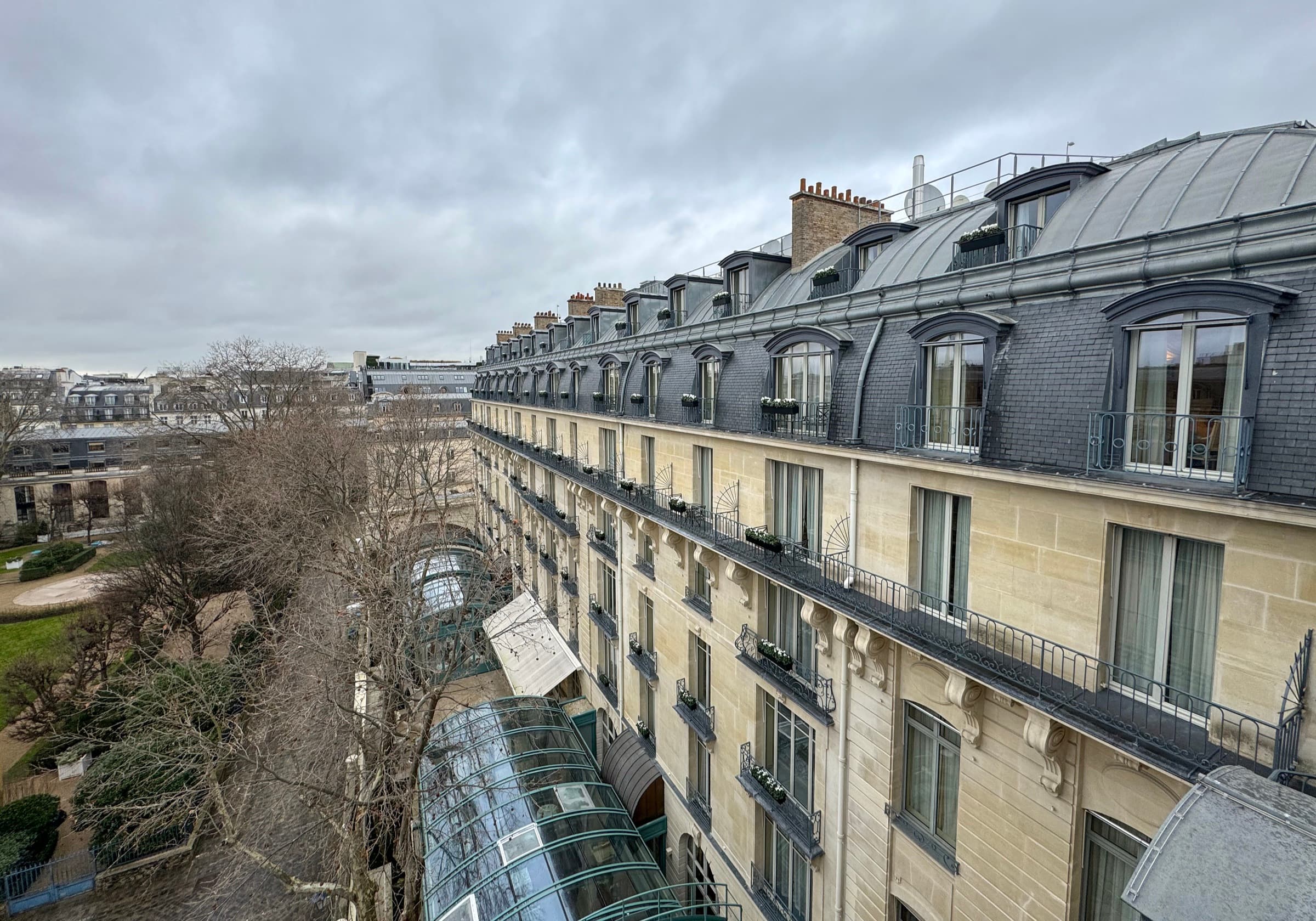 Ritz Paris — exterior courtyard